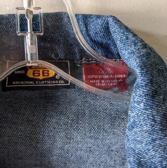 Vintage Girls Denim Jacket 14/16 - Picture 2 of 5